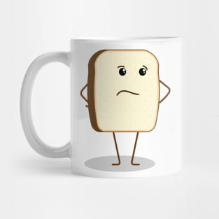 Funny piece of bread Mug